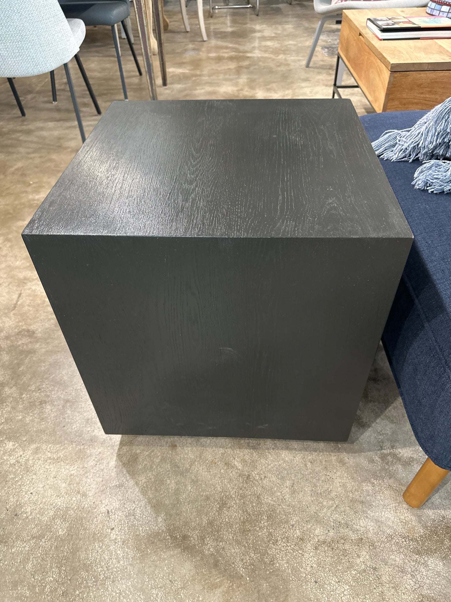 All Modern Square Black Side Table