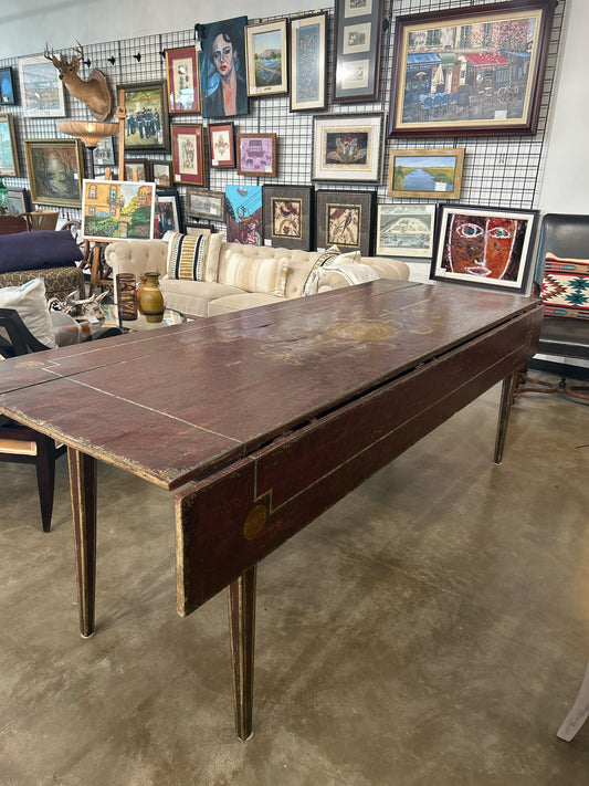 Country French Farmhouse Painted Table from Homestead 94"L