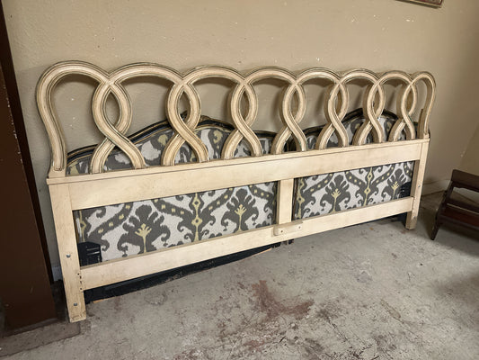 Vintage King Headboard French Look from Chairish