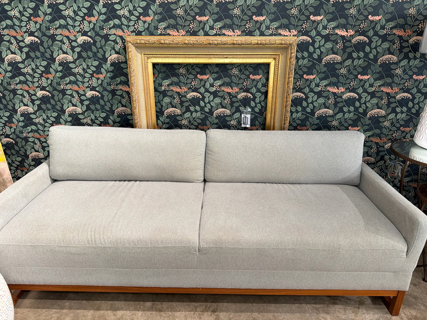 Blu Dot 80" QUEEN Sleeper Sofa Light Grey