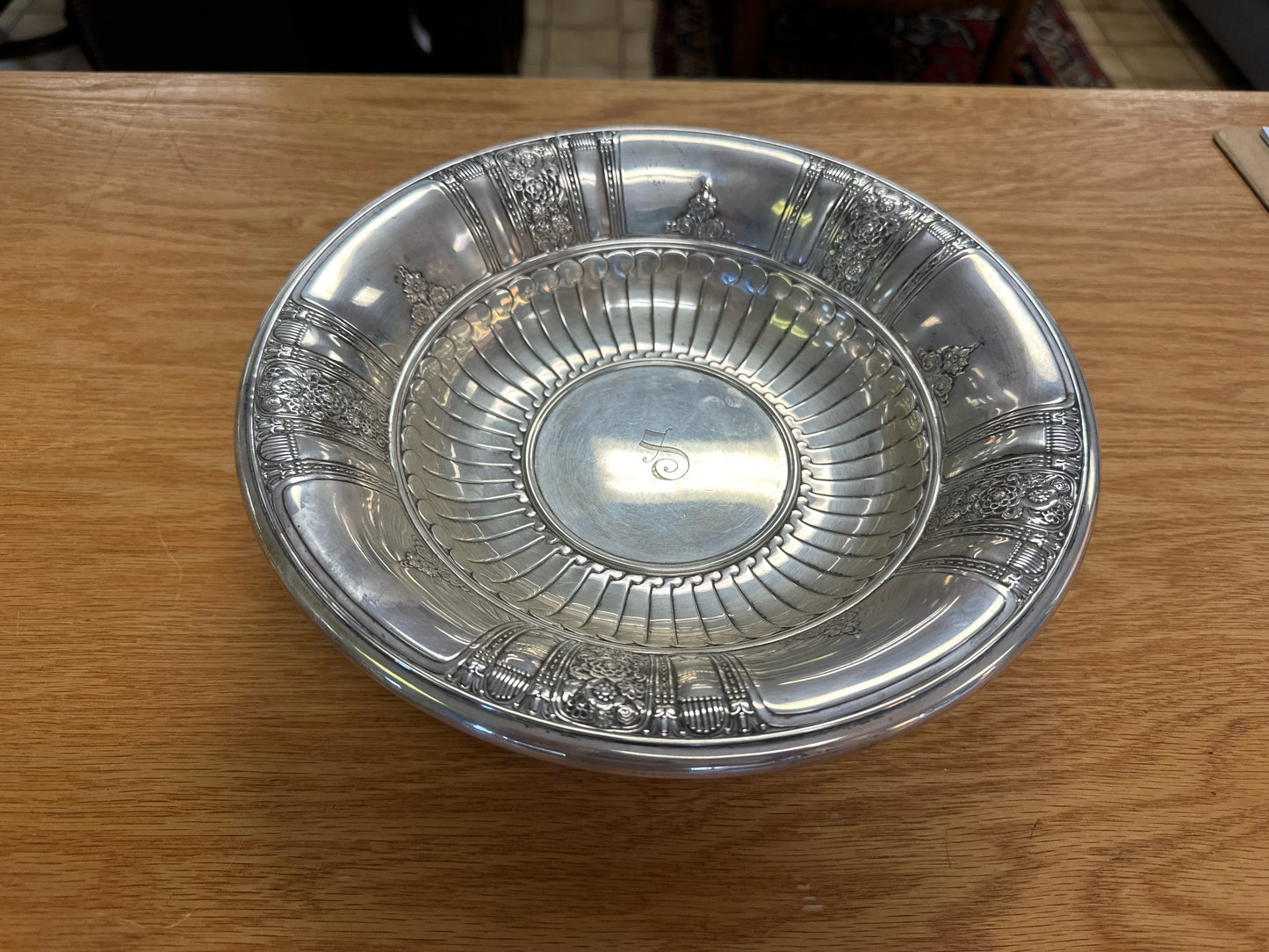 Gorham Frontenac Sterling Silver Bowl with Monogram