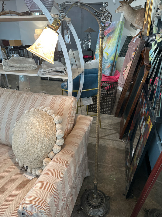 Antique Brass Floor Lamp