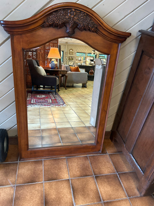 Wood French Country Mirror By Habersham 46" T X 33" W