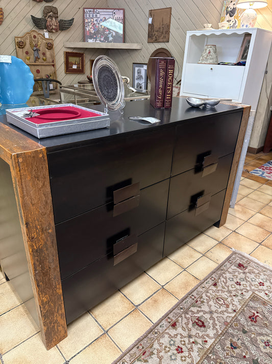 Environment - Dresser Black w/ Brown Accents (22" x 59")