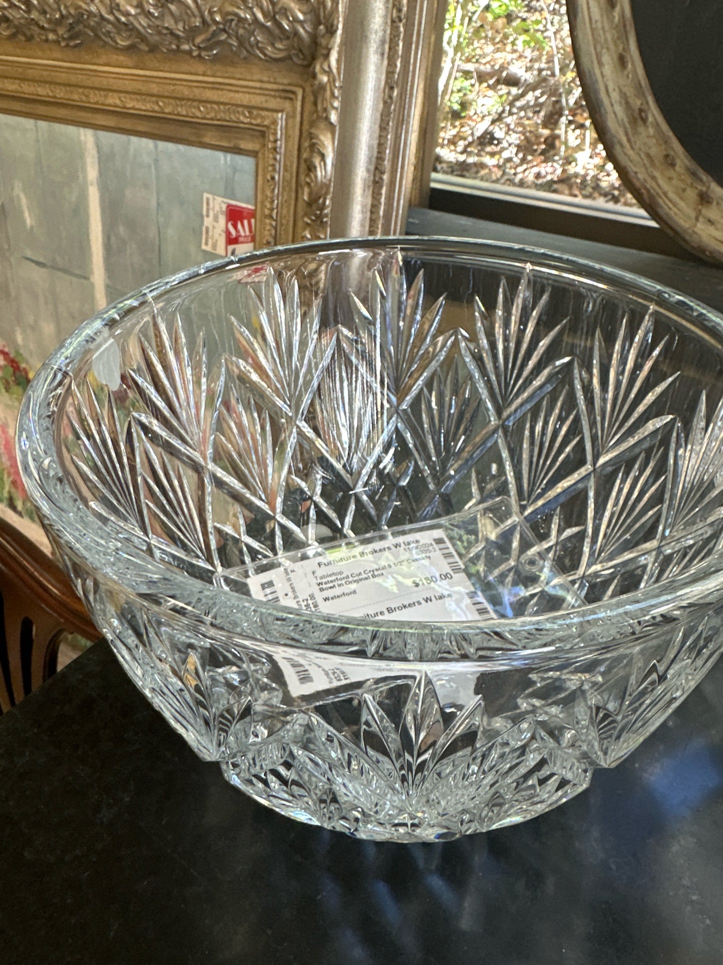 Waterford Cut Crystal 8 1/2" Cassidy Bowl in Original Box