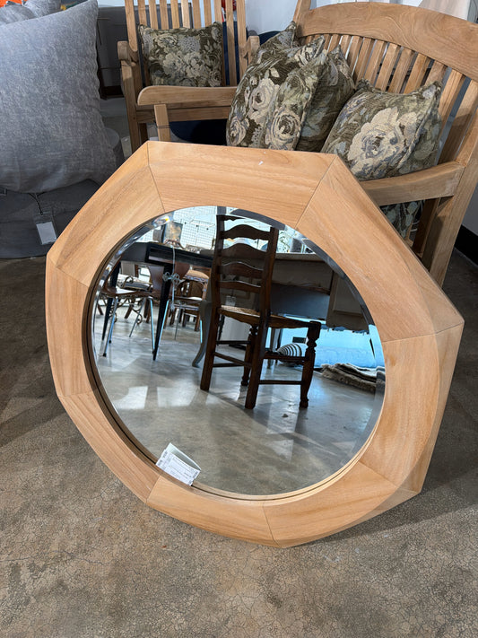 Serena & Lily Wood Framed Mirror 32"