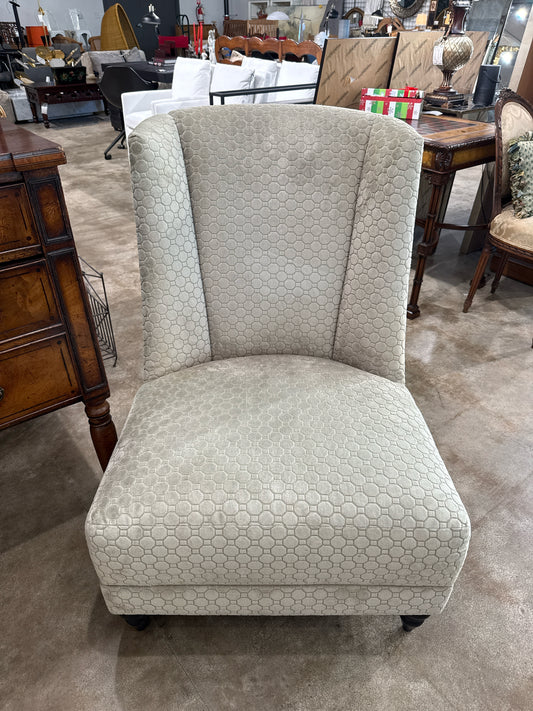 Seagrass Upholstered Armless Accent Chair