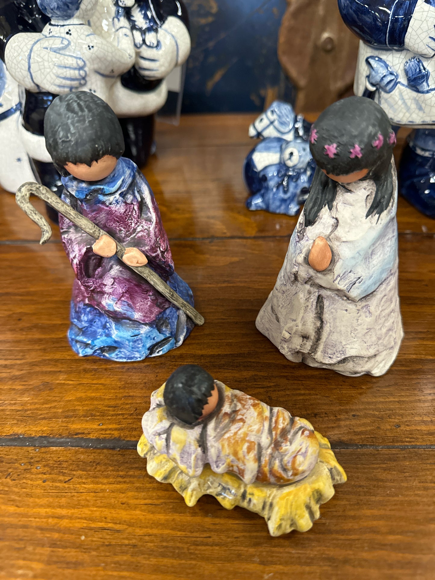 SET of 3 DeGrazia Navity Figurines by Goebel