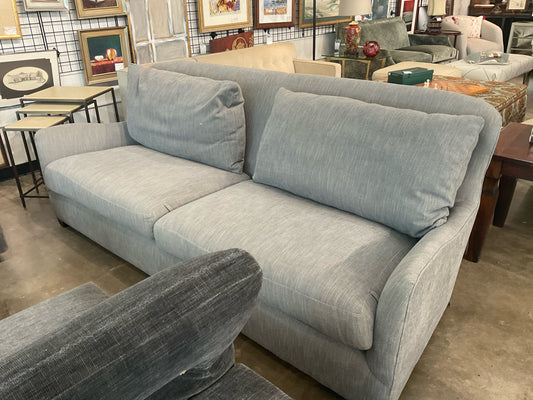 Lee Sofa, Performance Pendler Fabric Curved Arms - 91L x 40D x 35H