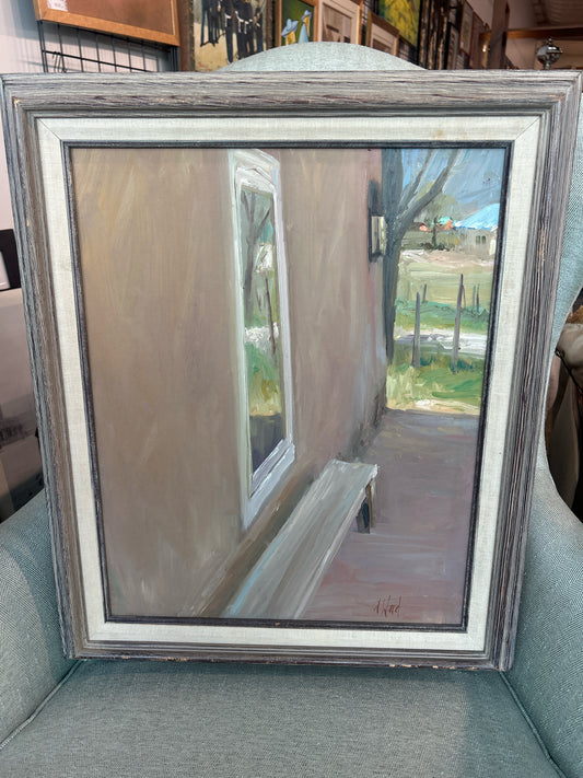 Rustic Wood Framed of Front Porch 21 x 24.5