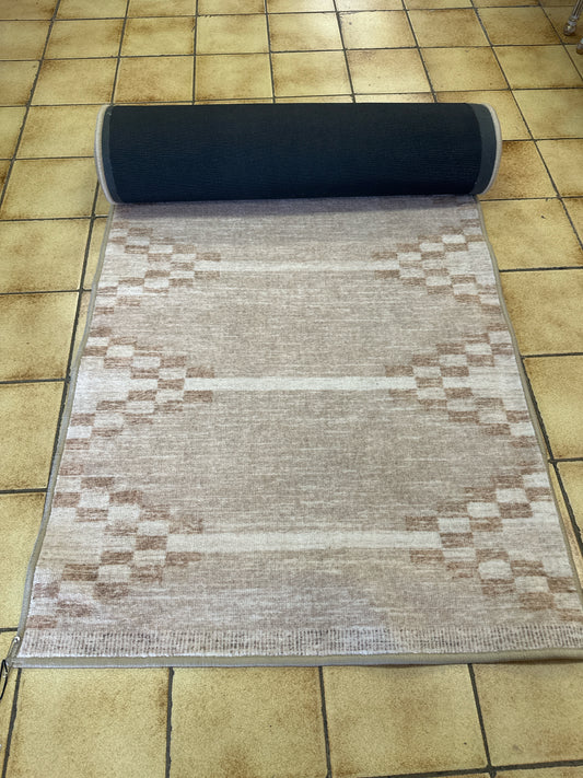 Ruggable Brown/Tan Runner 2.5 X 10
