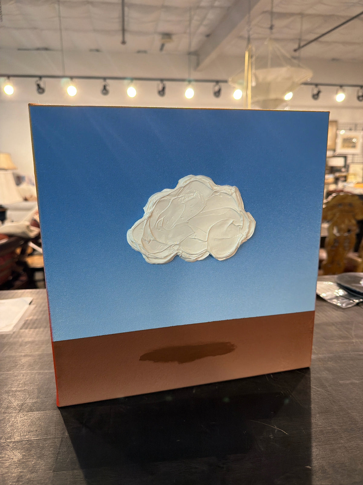 Cloud Original Art Canvas by Local Artist Ryan Robinson