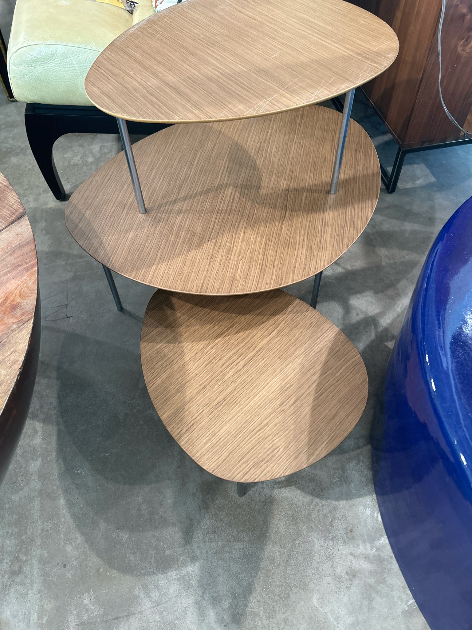 Design Within Reach Eclipse SET of 3 Nesting Tables ...