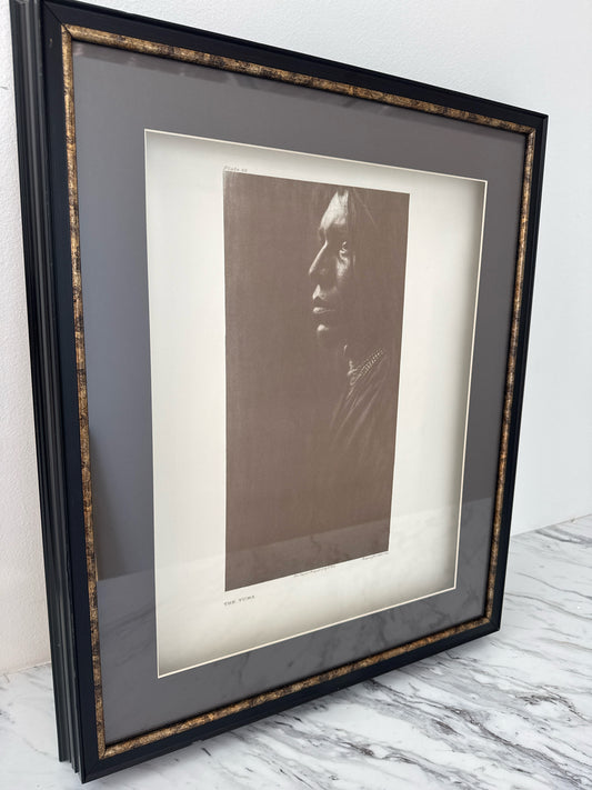 "The Yuma" Photogravure by Edward S. Curtis Print Maker John Andrew 20"x24"