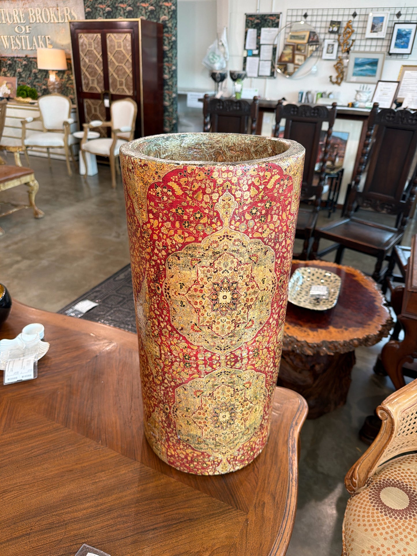 R. Pulvermacher, Inc. Decorative Arts Vase/Umbrella Stand