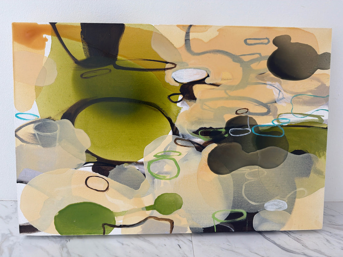 "Sea Sod" by Chuck Voelter Local Artist- Unframed 31. 5 x 38