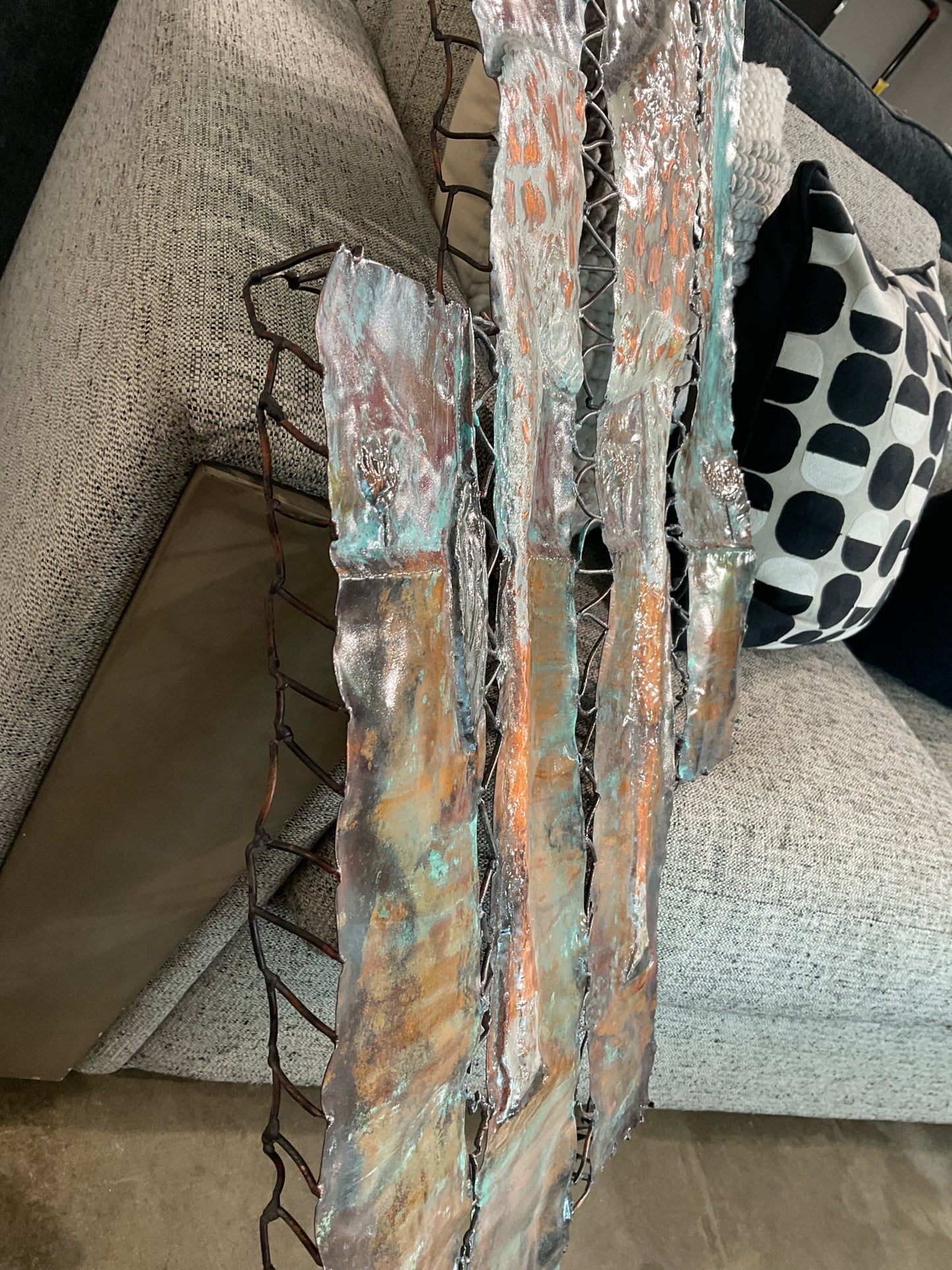 Lyle Adair, Hide & Seek Copper Wall Art - Giraffe 60/23"H
