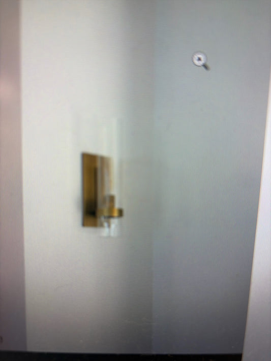 Restoration Hardware Ravelle Sconce w/Lacquered Burnished Brass