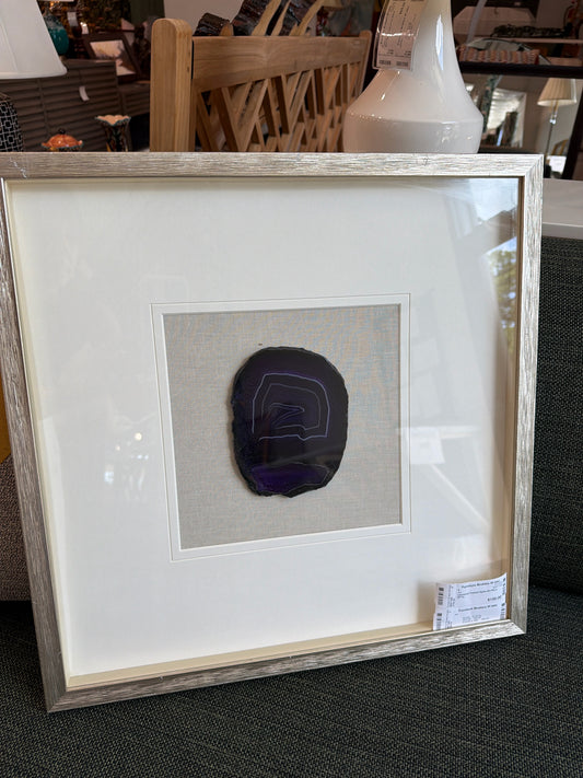 Uttermost Framed Agate Art Piece 20"sq