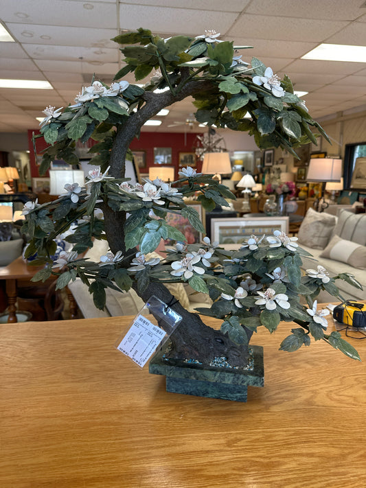 Large Jade Tree w/ Marble Base