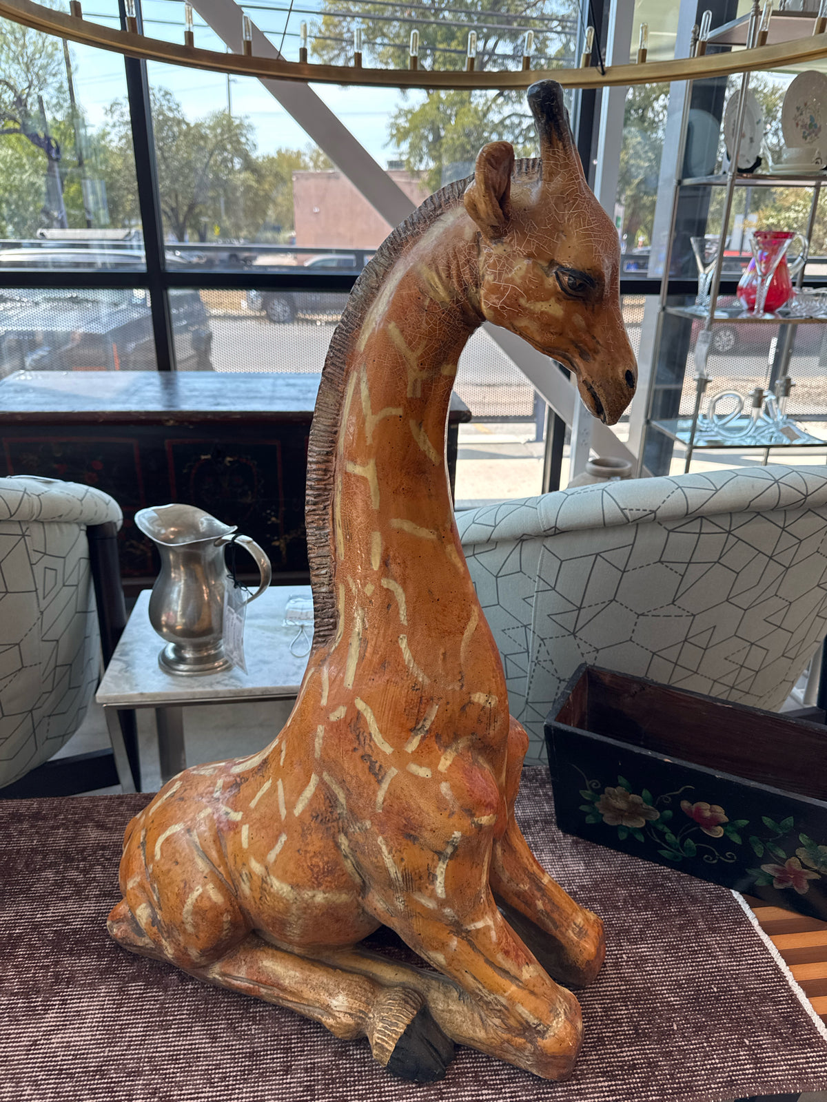 Vintage Porcelain Giraffe