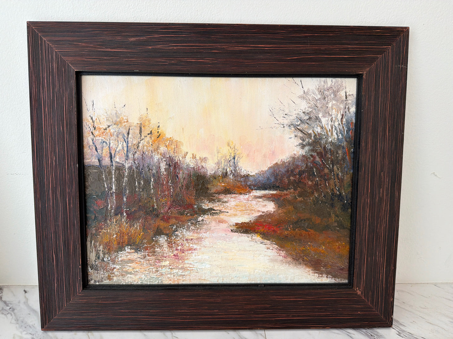 "The Rivana" Oil by Courtney Herndon 18.5 x 15.5