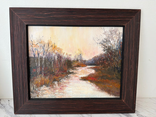"The Rivana" Oil by Courtney Herndon 18.5 x 15.5
